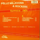 PELLE MILJOONA & ROCKERS - TANSSIVA TULI - FIN 2020 M-/M- LP - pikkukuva 2