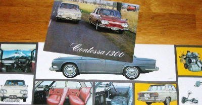 1965 Hino Contessa 1300 esite - KUIN UUSI - Renault