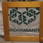 Lundian lasiovet 40 X 40 cm vasen ja oikea - pikkukuva 2
