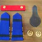 Kambodzhalaisen poliisikapteenin arvomerkkisetti - pikkukuva 2