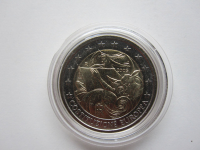 Italia 2005 2€ juhlaraha UNC pillerissä
