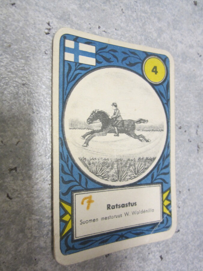 KERÄILYKORTTI BERLIININ OLYMPIALAISTA 1936