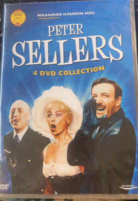 Peter Sellers - Maailman hauskin mies 4dvd UUSI