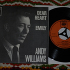 7" ANDY WILLIAMS - Dear Heart - single 1964 pop EX - pikkukuva 1