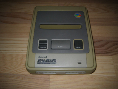 Super Nintendo konsoli **EI TOIMI**