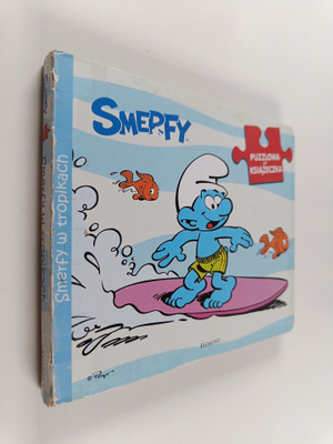 Smerfy w tropikach (palapelikirja)