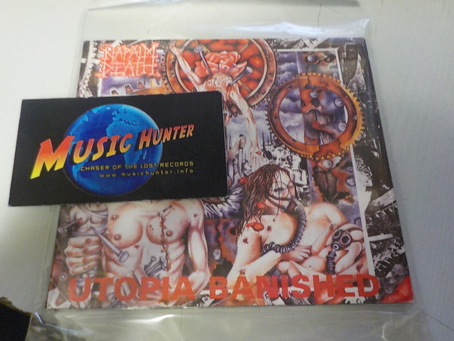 NAPALM DEATH - UTOPIA BANISHED ORIG UK -92 CD