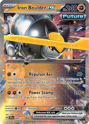 Iron Boulder ex 099/162 - Temporal Forces - NM/M