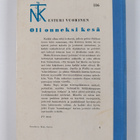Esteri Vuorinen : Oli onneksi kesä : nuortenromaani - pikkukuva 2