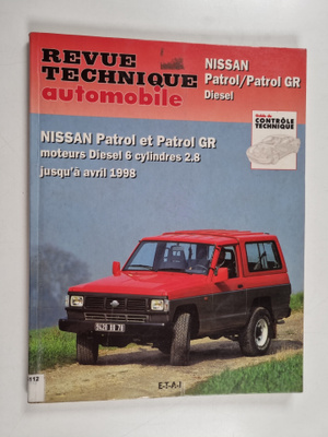 Nissan Patrol et Patrol GR - diesel jusqu'a 04-98 : 2.8, ...