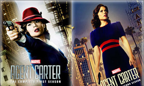 Agent Carter: kaudet 1-2 = koko sarja. Marvel laatua