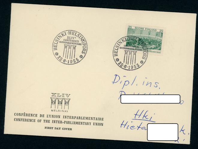 FDC 1955 Parlamenttien välisen liiton XLIV vuosikokous