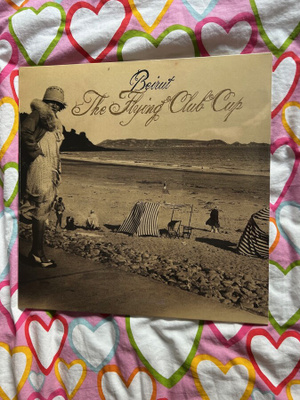 BEIRUT - THE FLYING CLUB CUP LP UK 2007 *UUSI*