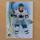 2024-25 SP Game Used Mikael Granlund Blue Auto - pikkukuva 1