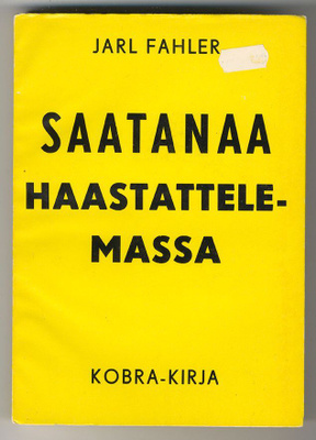 Jarl Fahler: Saatanaa haastattelemassa