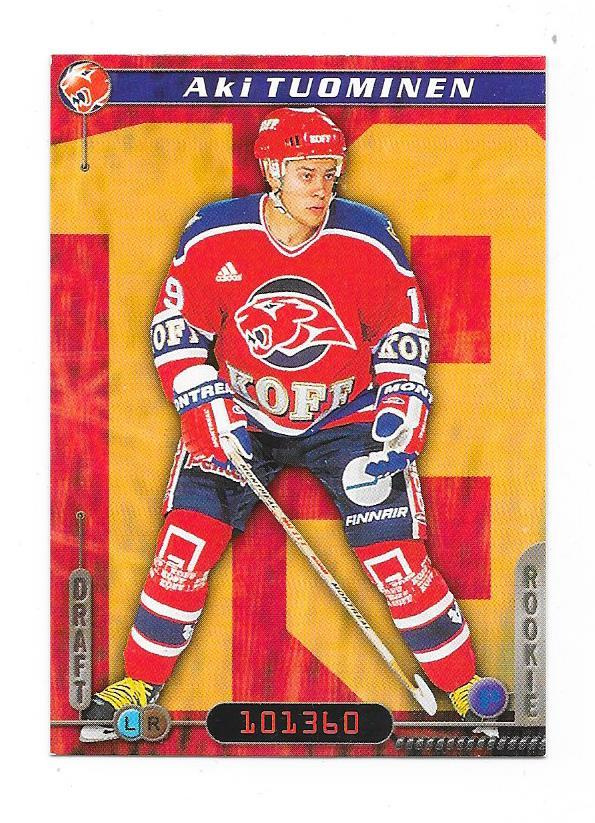 2000-01 CardSet #133 Aki Tuominen HIFK