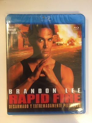 Sarjatulta - Rapid Fire (Blu-ray) Brandon Lee (1992) UUSI