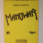 MANOWAR keikkapromojuliste Kulttuuritalo 1994 - pikkukuva 1
