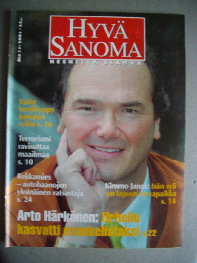 Hyvä Sanoma Nro 11/2001 (17.3)