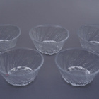 146. 5kpl Iittala 'Kuura' jälkiruokakulho, Tapio Wirkkala. - pikkukuva 1