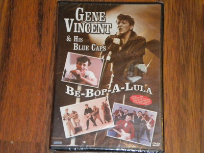 DVD - GENE VINCENT & His BLUECAPS - Be-Bop-A-Lula 2004 UUSI