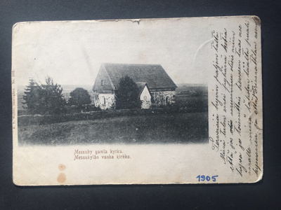 Messukylä vanha kirkko 1905