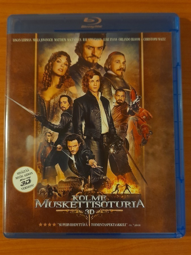 Kolme muiskettisoturia 3D
