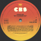 Janis Ian – My Favourites ( v. 1980 ) LP - pikkukuva 3