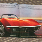1970 Chevrolet Corvette Sting Ray esite - KUIN UUSI - 12 siv - pikkukuva 1