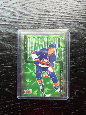 2025-26 Upper Deck Dazzlers Green #DZ57 Matthew Schaefer