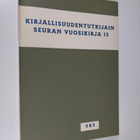 Kirjallisuudentutkijain seuran vuosikirja 15 - pikkukuva 1