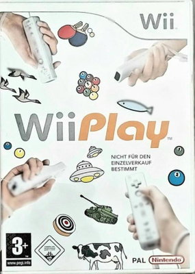 * Wii Play Wii / Wii U PAL CIB Lue Kuvaus Kts. Kuvat