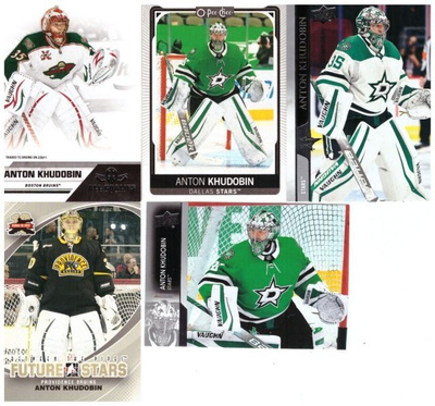 5 x Mv ANTON KHUDOBIN Stars, Bruins, Providence Bruins