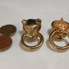 90s Gold Plated  pantteri korvakorut - pikkukuva 3