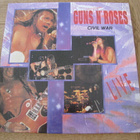 Guns n'roses Civil war live lp 1991 liite etelä-korea cut-ou - pikkukuva 1