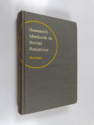 Claire Selltiz : Research methods in social relations