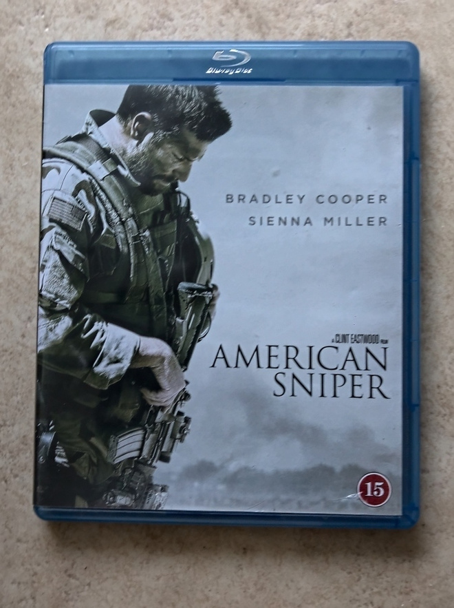 American Sniper, blu-ray. Clint Eastwood