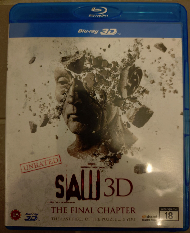 Saw -Final chaptet (3D-Blu-Ray)