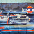 Vintage  Gulf lippu Lancia delta integrale 1kpl - pikkukuva 1