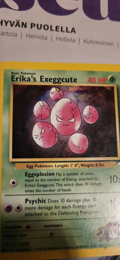Erika's Exeggcute (GH 77) Gym Heroes card