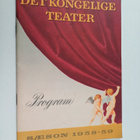 Det kongelige teater - program : season 1958-59 - pikkukuva 1