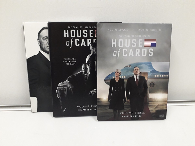 House Of Cards S1-3, Kaudet 1-3 (16dvd)