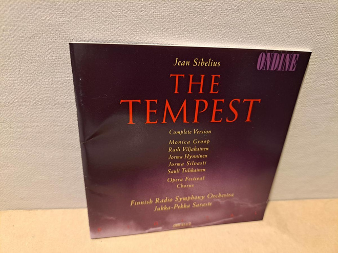 Sibelius:Tempest-Groop-Hynninen-Viljakainen-Saraste etc CD