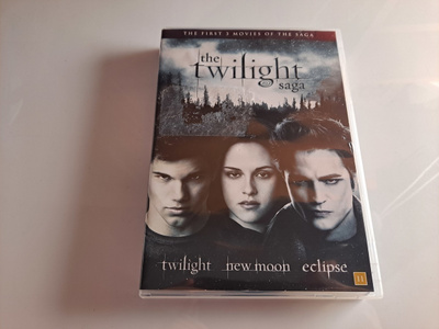The Twilight Saga - First 3 movies (3-disc) (DVD)