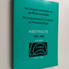 7th International congress of pharmacology abstracts 1306... - pikkukuva 1
