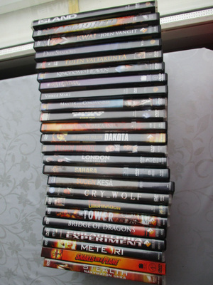 24 KPL DVD TOIMINTA ELOKUVIA
