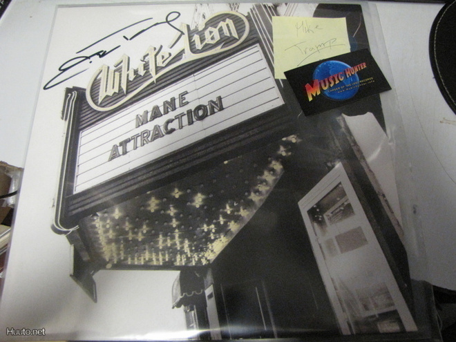 WHITE LION - MANE ATTRACTION LP 1st  MIKE TRAMPIN NIMMARILLA
