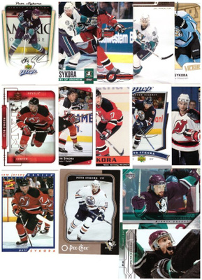 14 x PETR SYKORA Devls, Ducks, Oilers