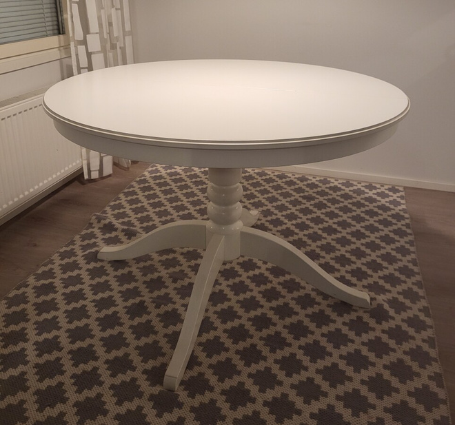 Ikea Liatorp jatkettava ruokapöytä