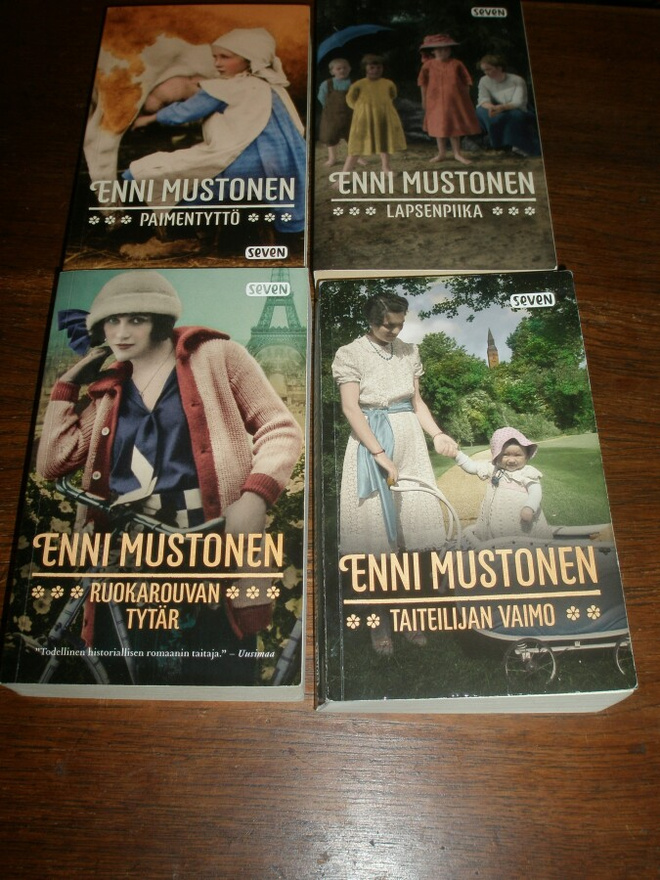 Enni Mustonen 4 pokkaria yhteishinta